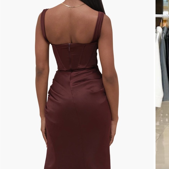 House of CB Rhoda Off The Shoulder Corset Dress - Picture 2 of 6